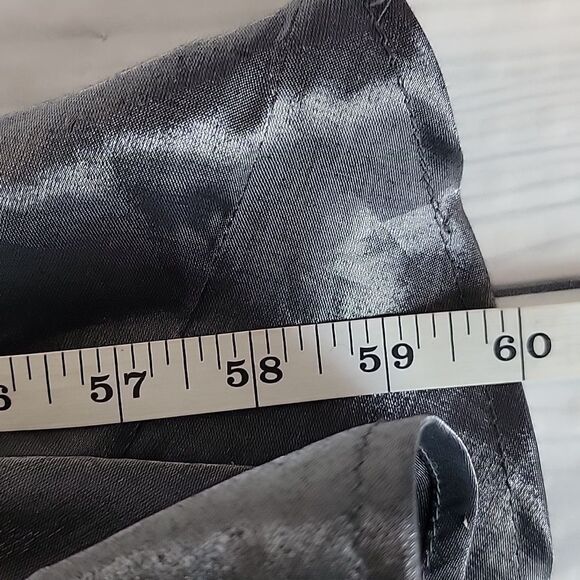 Cachet Silver Grey Slip Maxi Dress Spaghetti Strap Sleeveless Womens Size 4 - Picture 15 of 15